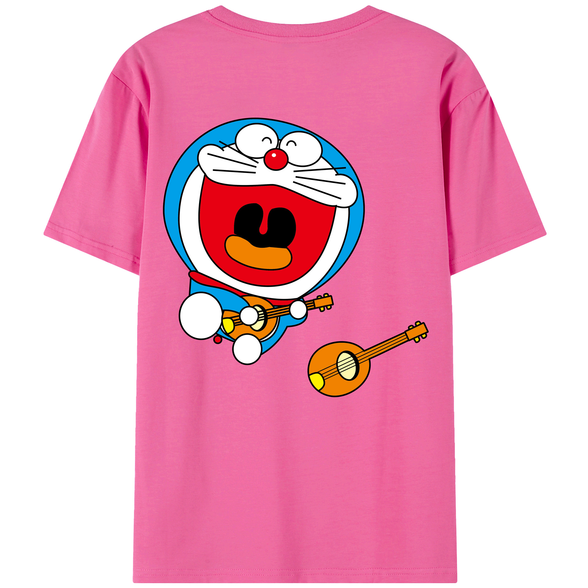 （画像用） ドラえもん Doraemon レディース半袖Tシャツ(バックプリント)